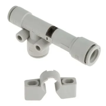 SMC Vacuum Generator, 1.3mm nozzle , -90kPa 40L/min, ZH series - ZH13DSA-08-10-10 product image