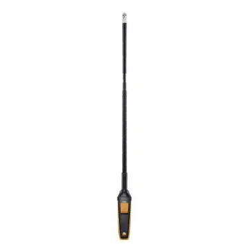Testo Probe for Air Velocity, Temperature, Volume Flow, +70°C Max, Battery-Powered - 0635 9571 product image