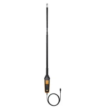 Testo Probe for Air Velocity, Temperature, Volume Flow, +70°C Max - 0635 9572 product image