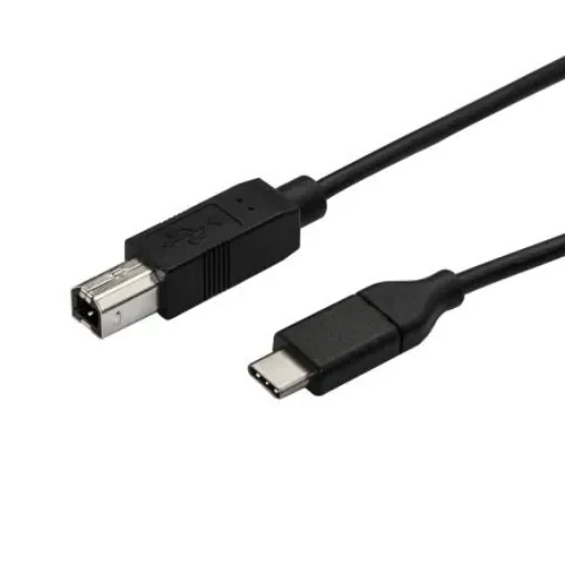 StarTech.com USB 2.0, Male USB C to Male USB B, 480Mbps, 3m - USB2CB3M product image