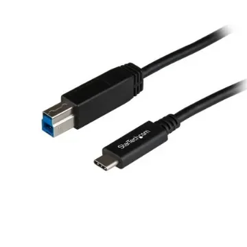 StarTech.com USB 3.1, Male USB C to Male USB B, 10Gbps, 1m - USB31CB1M product image