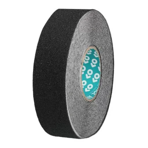 Advance Tapes Black PVC 18m Hazard Tape, 1mm Thickness - AT2000 product image