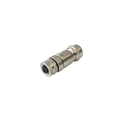 Bulgin Circular Connector, 8 Contacts, Panel Mount, M12 Connector, Socket, Female, IP67, Buccaneer M12 Series - PXMBNI12FBF08XSCPG9 product image