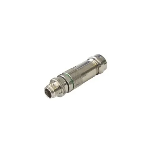 Bulgin Circular Connector, 8 Contacts, Panel Mount, M12 Connector, Plug, Male, IP67, Buccaneer M12 Series - PXMBNI12FIM08XSCPG9 product image