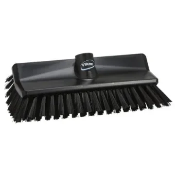 Vikan Medium Bristle Black Scrubbing Brush, 41mm bristle length, Polyester bristle material - 70479 product image