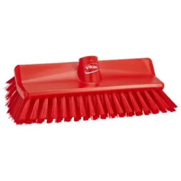 Vikan Medium Bristle Red Scrubbing Brush, 41mm bristle length, Polyester bristle material - 70474 product image