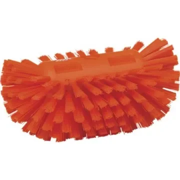 Vikan Hard Bristle Orange Scrubbing Brush, 40mm bristle length, Polyester bristle material - 70377 product image