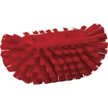 Vikan Hard Bristle Red Scrubbing Brush, 40mm bristle length, Polyester bristle material - 70374 product image