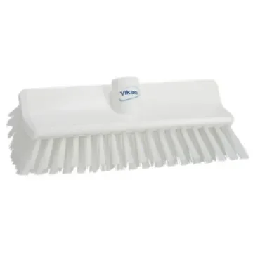 Vikan Medium Bristle White Scrubbing Brush, 41mm bristle length, Polyester bristle material - 70475 product image
