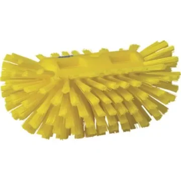 Vikan Hard Bristle Yellow Scrubbing Brush, 40mm bristle length, Polyester bristle material - 70376 product image