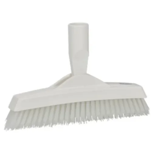 Vikan Very Hard Bristle White Scrubbing Brush, 40mm bristle length, Polyester bristle material - 70405 product image