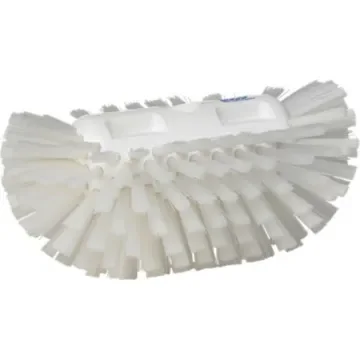 Vikan Hard Bristle White Scrubbing Brush, 40mm bristle length, Polyester bristle material - 70375 product image