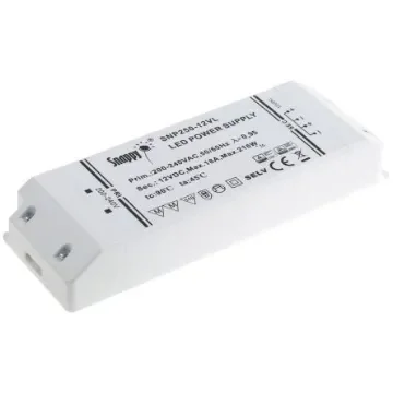 RS PRO LED Driver, 12V Output, 216W Output, 18A Output, Constant Voltage - 1766718 product image