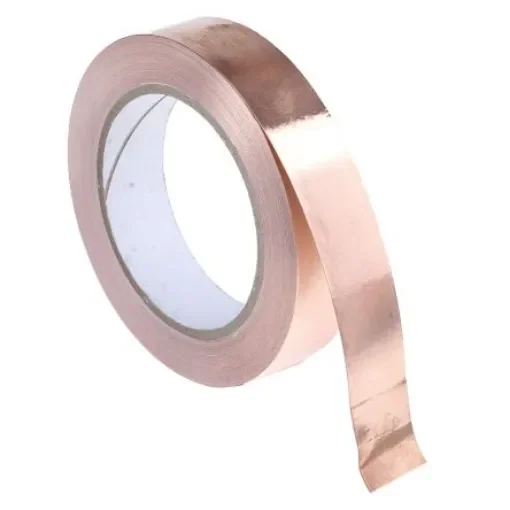RS PRO Conductive Metallic Tape, 25mm x 33m - 1767498 product image