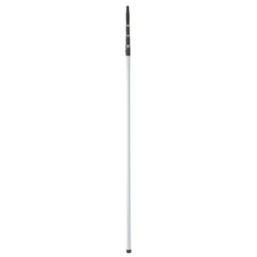 Vikan Grey Telescopic Broom Handle, 1.88m, for use with Cleaning on Top of Overhead Pipe, High Walls and Tank - 2977 product image