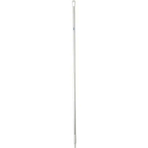 Vikan White Broom Handle, 1.51m, for use with Vikan Brooms, Vikran Squeegees - 29375 product image