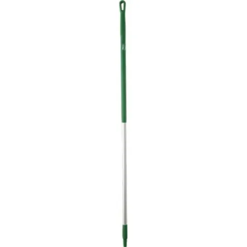 Vikan Green Anodised Aluminium, Polypropylene Broom Handle, 1.51m, for use with Vikan Brooms, Vikan Squeegees - 29372 product image