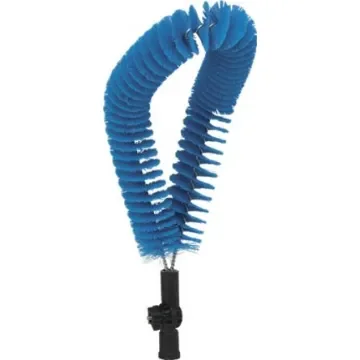 Vikan Medium Bristle Blue Scrubbing Brush, 25mm bristle length, Polyester bristle material - 53743 product image