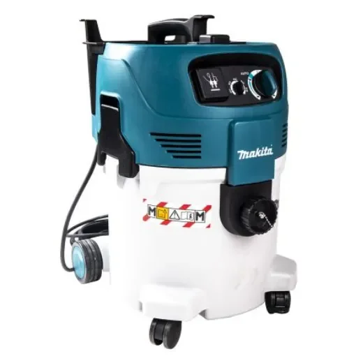 Makita VC3012M Floor Vacuum Cleaner Dust Extractor for Wet/Dry Areas, 7.5m Cable, 240V ac, UK Plug - VC3012M /2 product image
