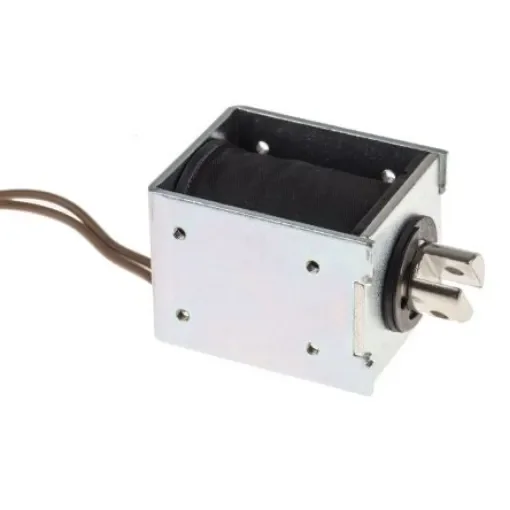 RS PRO Linear Solenoid, 24 V dc, 50 x 37 x 41 mm - 1770130 product image