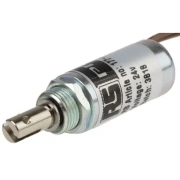 RS PRO Linear Solenoid, 24 V dc - 1770141 product image