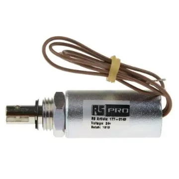 RS PRO Linear Solenoid, 24 V dc - 1770143 product image