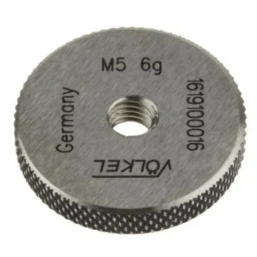 Volkel M5 x 0.8 Ring Thread Gauge Ring Gauge, 0.8mm Pitch Diameter - 16191 product image