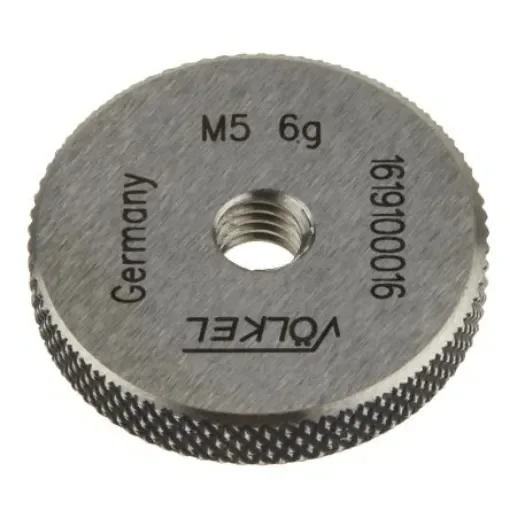 Volkel M5 x 0.8 Ring Thread Gauge Ring Gauge, 0.8mm Pitch Diameter - 16191 product image