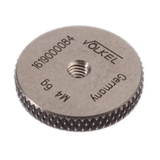 Volkel M4 x 0.7 Ring Thread Gauge Ring Gauge, 0.7mm Pitch Diameter - 16190 product image