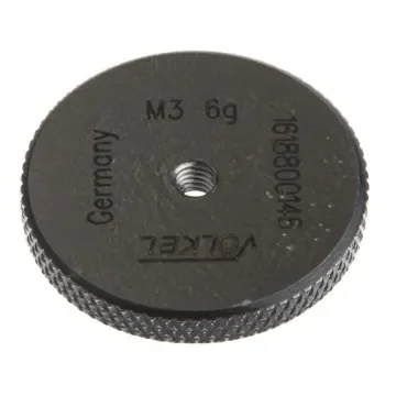 Volkel M3 x 0.5 Ring Thread Gauge Ring Gauge, 0.5mm Pitch Diameter - 16188 product image