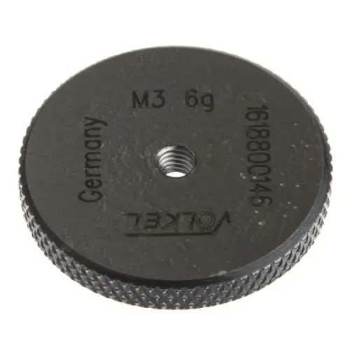 Volkel M3 x 0.5 Ring Thread Gauge Ring Gauge, 0.5mm Pitch Diameter - 16188 product image