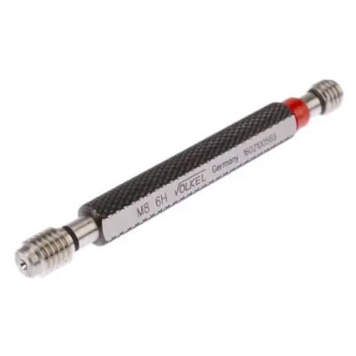 Volkel M8 x 1.25 Plug Thread Gauge Plug Gauge, 1.25mm Pitch Diameter - 16021 product image