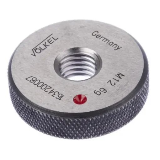 Volkel M12 x 1.75 Ring Thread Gauge Ring Gauge, 1.75mm Pitch Diameter - 16342 product image