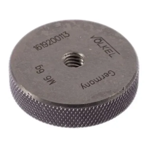 Volkel M6 x 1 Ring Thread Gauge Ring Gauge, 1.0mm Pitch Diameter - 16192 product image