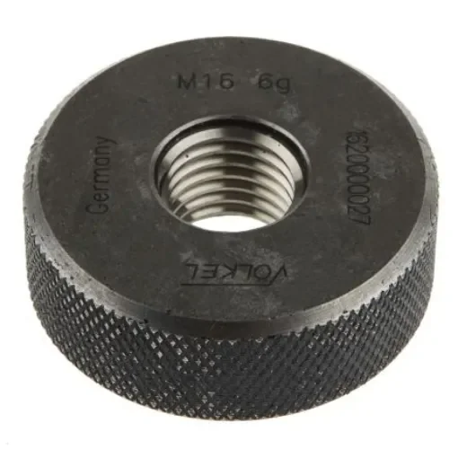 Volkel M16 x 2 Ring Thread Gauge Ring Gauge, 2.0mm Pitch Diameter - 16200 product image