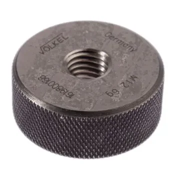 Volkel M12 x 1.75 Ring Thread Gauge Ring Gauge, 1.75mm Pitch Diameter - 16198 product image