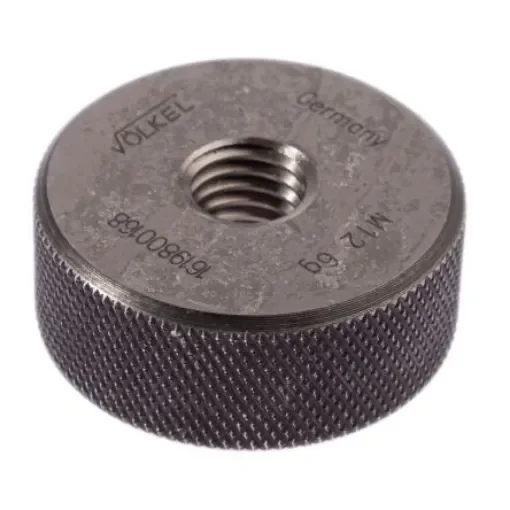 Volkel M12 x 1.75 Ring Thread Gauge Ring Gauge, 1.75mm Pitch Diameter - 16198 product image