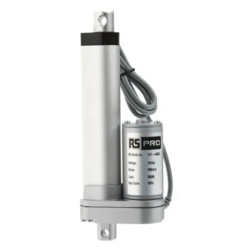RS PRO Micro Linear Actuator, 100mm, 12V dc, 500N, 14.6mm/s - 1774503 product image
