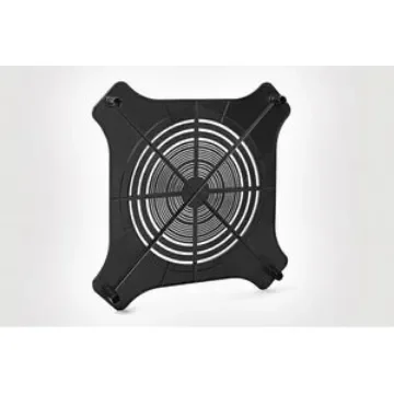 HellermannTyton Lighting Cover for use with Unrolled wool insulation and mineral plate reinforcement, 592mm Width,592mm - 148-00117 SPOTCLIP-PLATE 600-PA66HS-BK product image