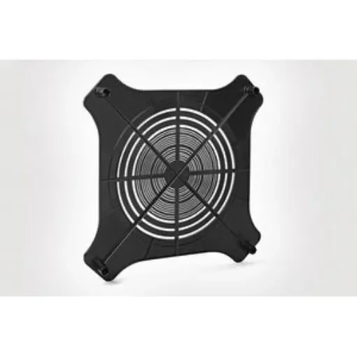 HellermannTyton Lighting Cover for use with Unrolled wool insulation and mineral plate reinforcement, 592mm Width,592mm - 148-00117 SPOTCLIP-PLATE 600-PA66HS-BK product image