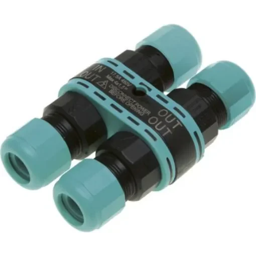 Techno Circular Connector, 4 Contacts, In-line, Miniature Connector, IP68, THB Series - THB.392.R4A product image
