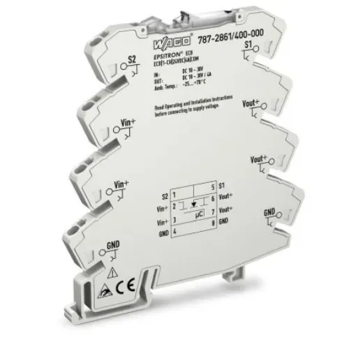 WAGO EPSITRON Electronic Circuit breaker 4A 30V 787-2861, 1 channels , DIN Rail Mount - 787-2861/400-000 product image