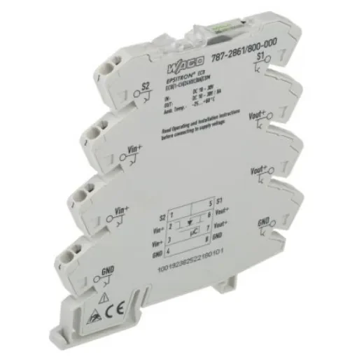 WAGO EPSITRON Electronic Circuit breaker 8A 30V 787-2861, 1 channels , DIN Rail Mount - 787-2861/800-000 product image