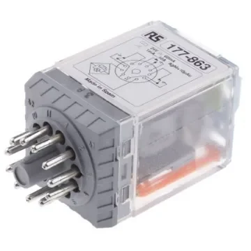 Releco PCB Mount Power Relay, 24V ac/dc Coil, 10A Switching Current, 3PDT - C3-A38 BX 24V product image