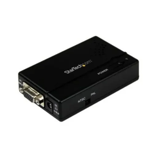 StarTech.com 2 port VGA to Composite, S-Video Video Converter, 100mm Length - 640 x 480 Maximum Resolution - VGA2VID product image