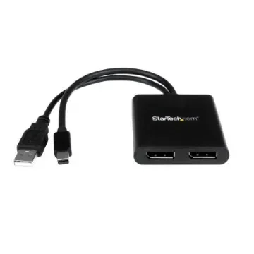 StarTech.com 2 port Mini DisplayPort to HDMI Adapter, 62mm Length - 3840 x 2160 Maximum Resolution - MSTMDP122DP product image