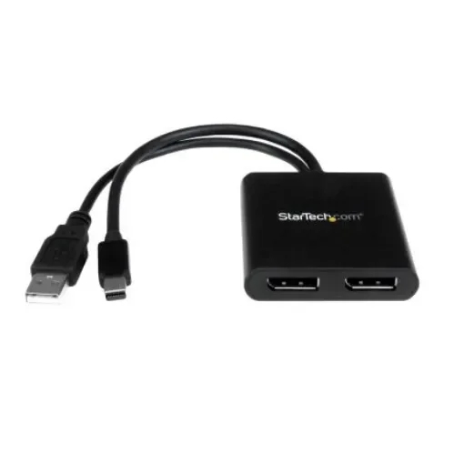 StarTech.com 2 port Mini DisplayPort to HDMI Adapter, 62mm Length - 3840 x 2160 Maximum Resolution - MSTMDP122DP product image
