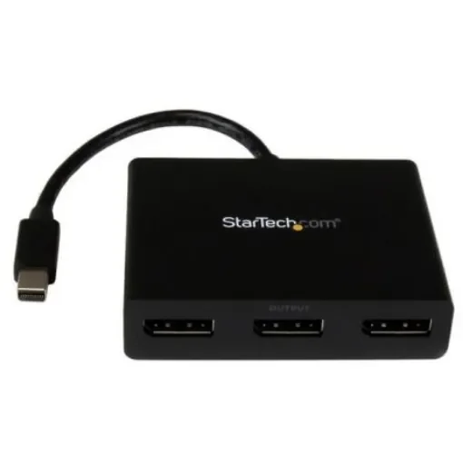 StarTech.com 3 port Mini DisplayPort to DisplayPort Adapter, 190mm Length - 4K Maximum Resolution - MSTMDP123DP product image