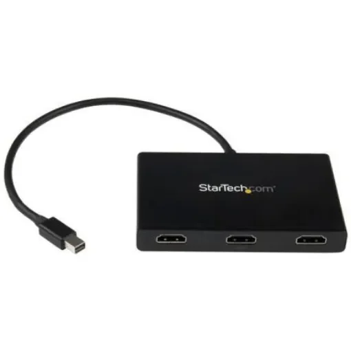 StarTech.com 3 port Mini DisplayPort to HDMI Adapter, 114mm Length - 3840 x 2160 Maximum Resolution - MSTMDP123HD product image