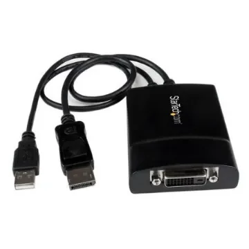 StarTech.com DisplayPort to DVI Adapter, 370mm Length - 2560 x 1600 Maximum Resolution - DP2DVID2 product image